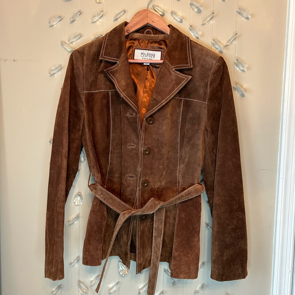 Genuine Leather Suede Wilson’s Leahter Jacket